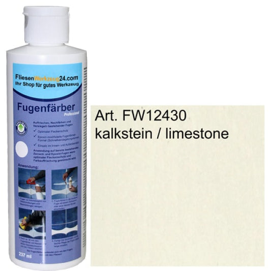 Fliesenwerkzeug24, Fugenfärber limestone
