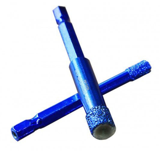 Fliesenwerkzeug24, Diamantbohrkrone für Trocken-und Nassbohrungen 8 mm