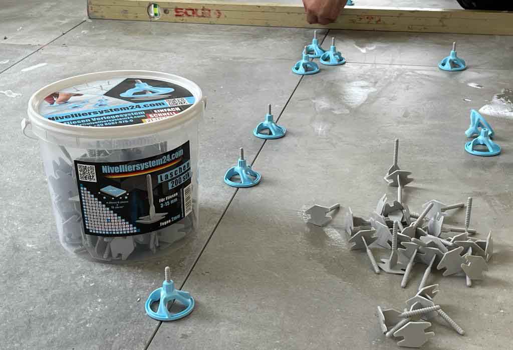 Leveling system 24 installation aid set