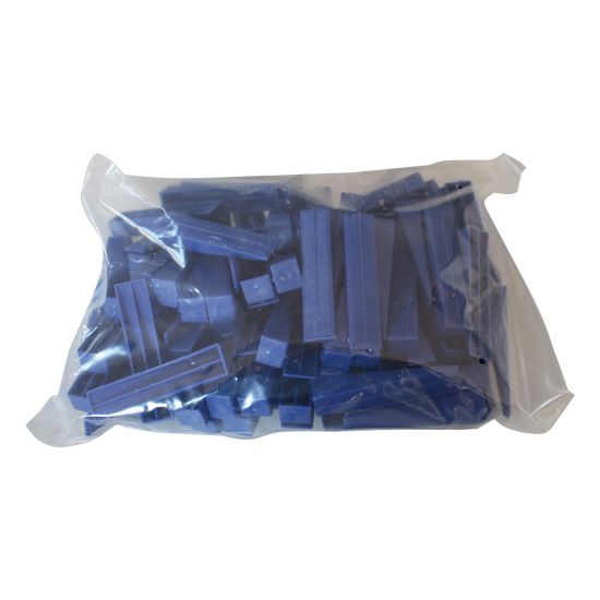 Plastic tile wedges for wedge leveling system I 100 pieces.