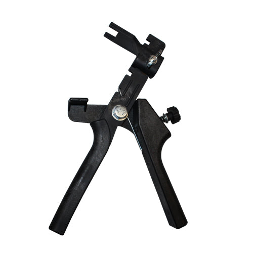Plastic pliers to wedge leveling system 